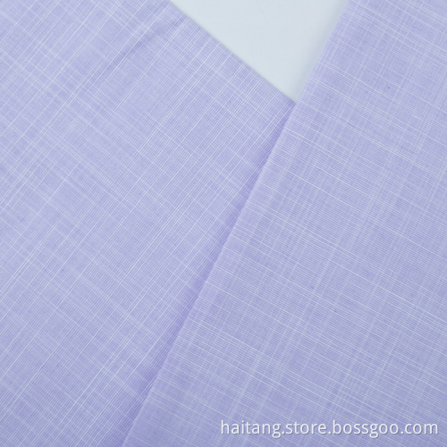 Check Cotton fabric Microfiber Fabric Moisture Ventilate